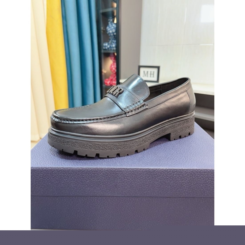 ch**an D*or leather shoes